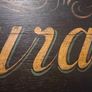 Vintage Hand-Painted Restaraunt Wooden Advertising Sign Image 3