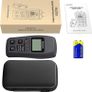 Log Moisture Meter for Log Burner Pin Wood Moisture Meter for Firewood with HD LCD Storage Bag Moisture Detector Damp Detector for Logs Paper Cardboard - (Range 0-99.9%) Image 2