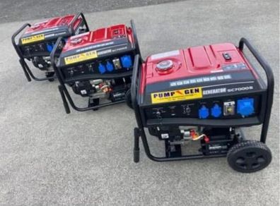 Petrol generators key start