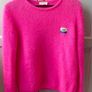 Stunning American Vintage Vitow Sweater in Neon Pink Image 4