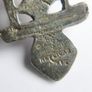 Vintage Large Coptic Cross Pendant, Replica Portland Art Museum Silver Plated (Cross length 3,5") Image 3