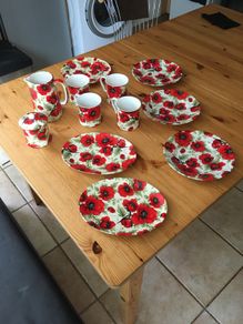 Shannonbridge Poppy Pieces (10)