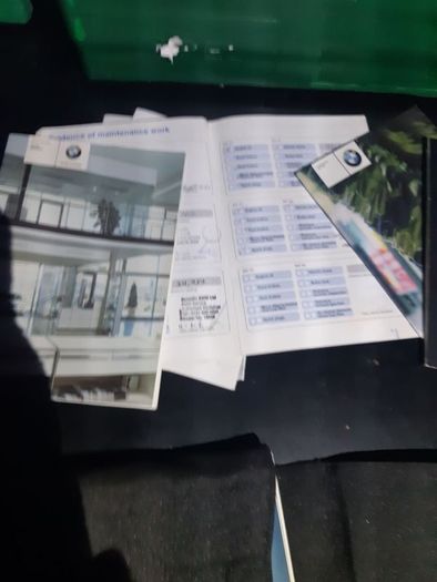 Bmw E60 E61handbook Owners Manual Wallet Pack Service Book