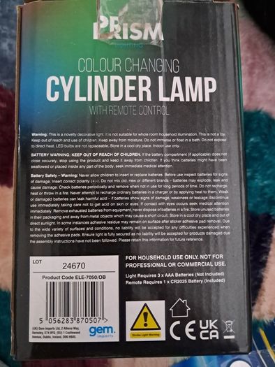 Cylinder Lamp