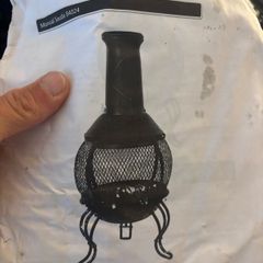 Brand new fire pit. No box, but unbuilt