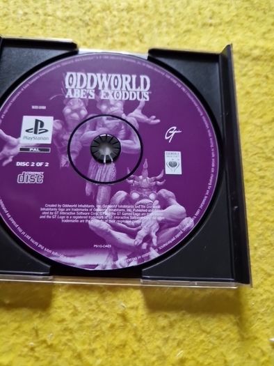 Oddworld Abe s Exoddus  PlayStation 1 ps1 PlayStation 2 ps2 games Original