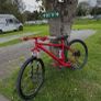 Voodoo bizango spray-painted red Image 2