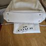 Coach Leather Cream Shoulder Bag / New Image 5