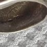 Trinity knot sterling silver vintage ring Image 4