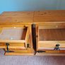 set of bedside lockers Image 4