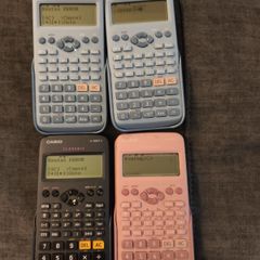 4 x Casio fx-83GT X ClassWiz Scientific Calculators