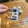 Antique Japanese style fine bone china teacups Image 2