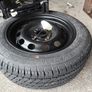 Ford Escort Mk6 steel rim and tyre, and original Jack. Image 3