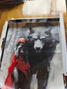 Canvas painting