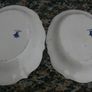 Vintage Ironstone Blue and white Transfer Serving Plates HUDSON WILCOX & TILL - England 16"x12" and 14"x11" Image 9