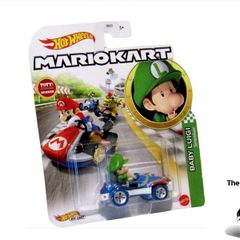 Hot Wheels Mario Kart Baby Luigi Sneeker Kart Diecast Car Brand New Sealed