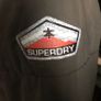 Khaki Superdry Puffer Jacket Image 4