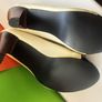 The Wedding Shoe, black and cream. Image 6