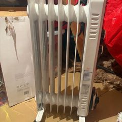 Kingfisher 1500w 7 fin oil filled radiator