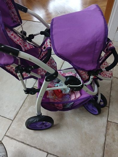 Dolls double buggy