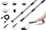 Brand New Electric Spin Scrubber, Cordless Cleaning Brush with 8 Replaceable Brush Heads,