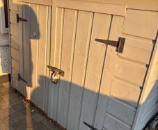 Bike shed made by BAUMANNS