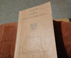 Trinity College Dublin Register Alumni