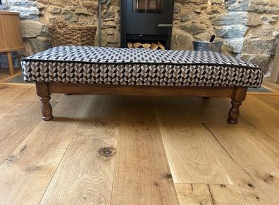 Upholstered Footstool/Ottoman
