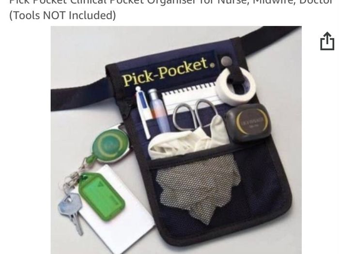 Nurses/healthcare 'Pick-pocket' wallet
