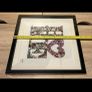 Framed Handmade Pique Assiette Mosaic Image 6