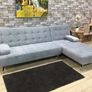Sleep in Style Nordic Corner Sofa Bed Image 3