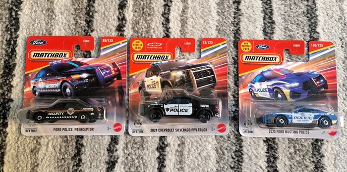 Matchbox - Police Cars Bundle