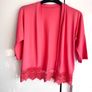 Dunnes Girls Coral Crochet Hem Cardigan - Age 10 Years - BNWT Image 3