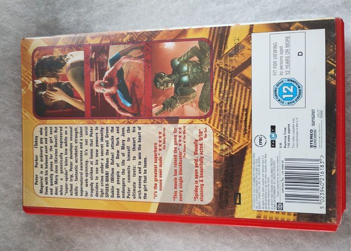 Spider-Man VHS Video