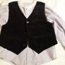 Boys shirt and waistcoat set Age 2-3 Image 4