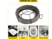 BRAND NEW Household Drain Pipe Dredger Brush Extension Spring 15M(9.5mm)