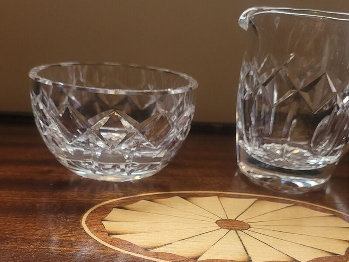 Waterford Crystal Milk Jug & Sugar Bowl