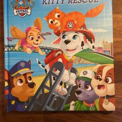 Nickelodeon Paw Patrol Itty Bitty Kitty Rescue hard back book