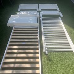 Child's cot and changing table