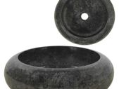 Sink 40x12 cm Marble Black