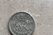 Old English Sixpence 1949