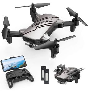 D20 Mini Drone for Kids with 720P HD FPV Camera, Foldable RC Quarcopter for Boys Girls with Altitude Hold, Headless Mode, One Key Start, Tap Fly, Speed Adjustment, 3D Flips, 2 Modular Batteries MULTIPLE COLOURS AVAILABLE (FREE POSTAGE)