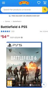 Brand New-ps5-battlefield 6 Sealed Game
