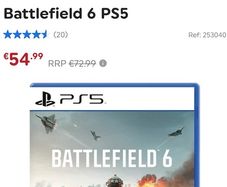 Brand New-ps5-battlefield 6 Sealed Game