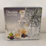 Vintage Luminarc Damier 7 Piece Whisky Decanter Set  Made in France Boxed Image 6