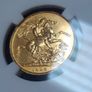 1823 Two Pounds British Double Gold Sovereign Great Britain King George IV Image 3