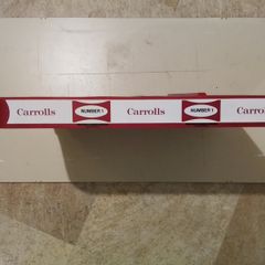 Carrolls Number 1 Serving Tray.
