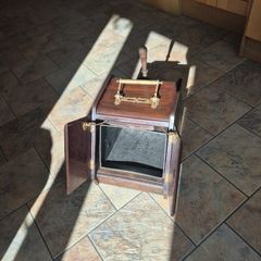 antique coal scuttle