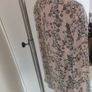 Salmon floral long sleeve blouse size UK12 EU40 Perfect condition Postage included Image 9