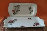 James Kent "Old Foley" Cake/Sandwich Tray &amp; Beswick Tray